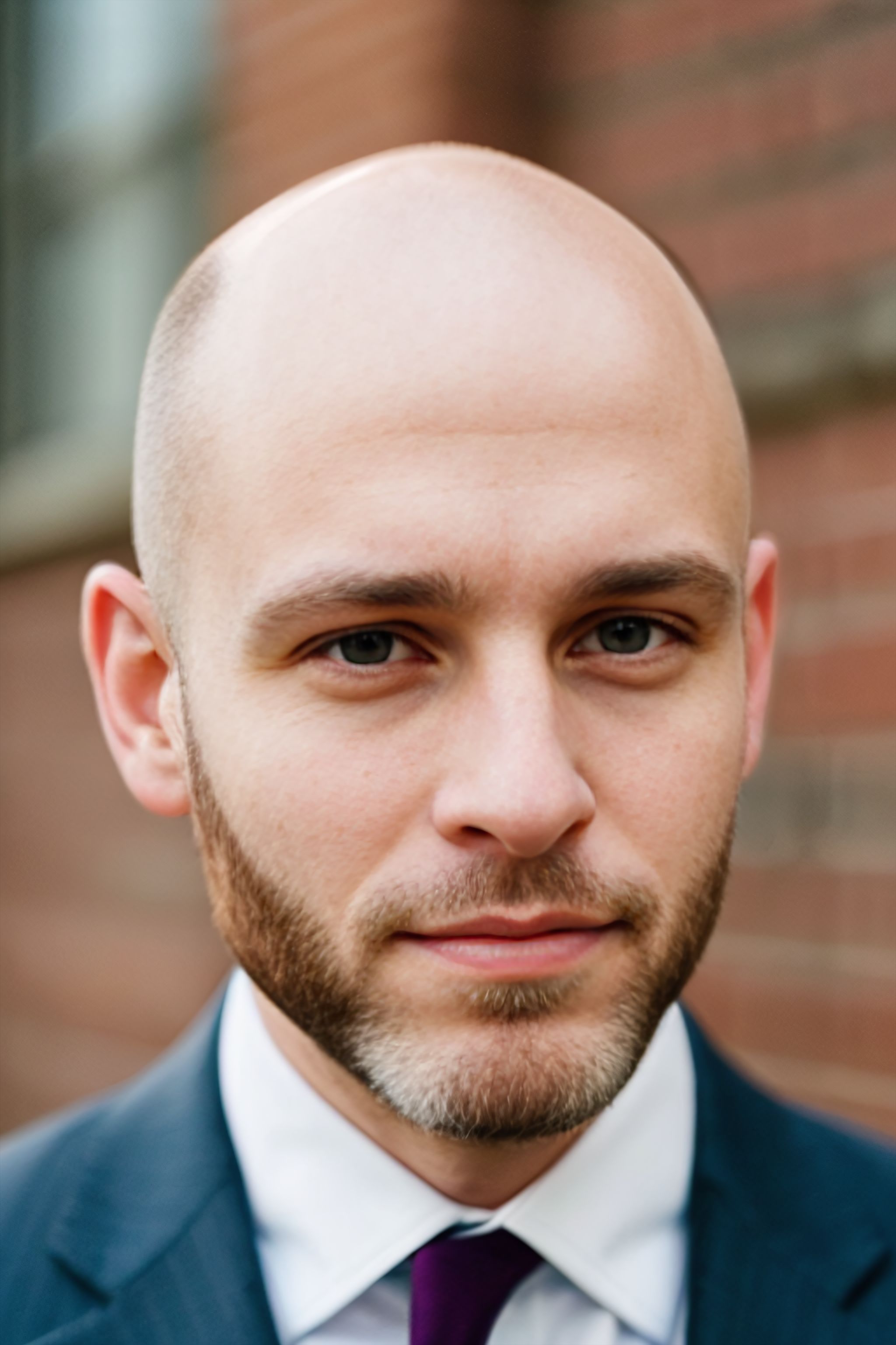 Portrait generated with Stable Diffusion.